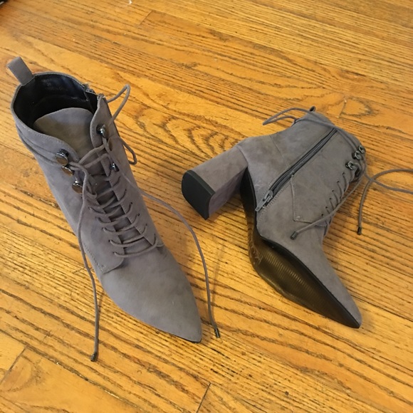 river island grey boots